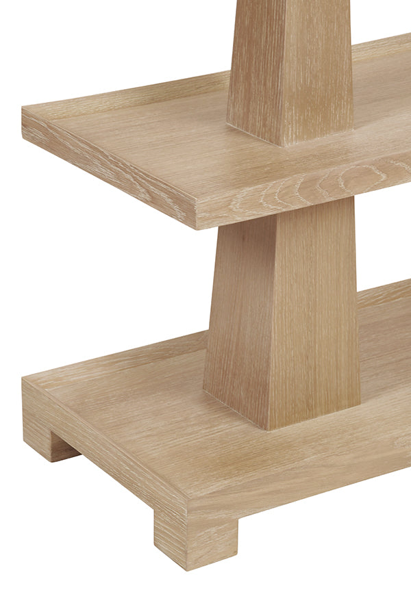 Lowen Console Cerused Oak