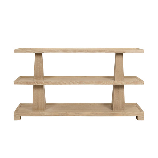 Lowen Console Cerused Oak