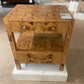 Lindsey Double 24" Nighstand Olive Ash Market Photo