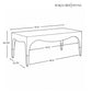 Medina Coffee Table White