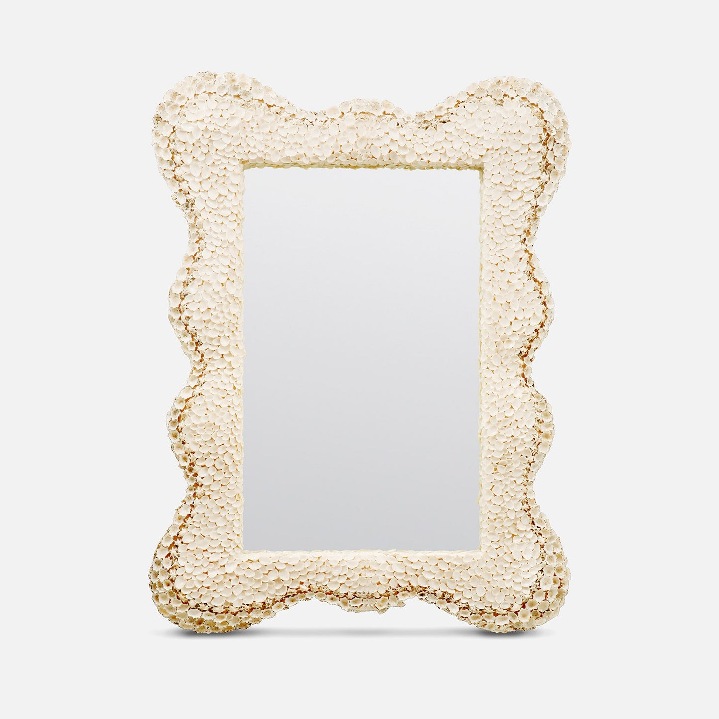 Isabella Mirror Beige Shell