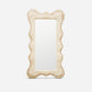 Isabella Mirror Tall Biege Shell