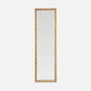 Wardell Floor Mirror Polished Brass Metal