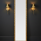 Wardell mirror brass floor tall 