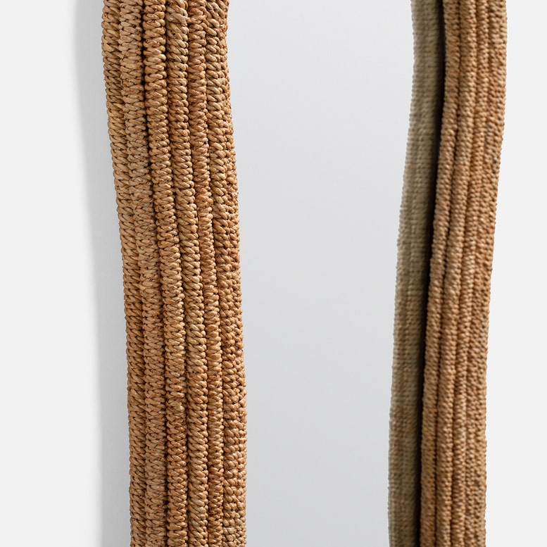 Weatherly Mirror Tall Natural Lampakanay