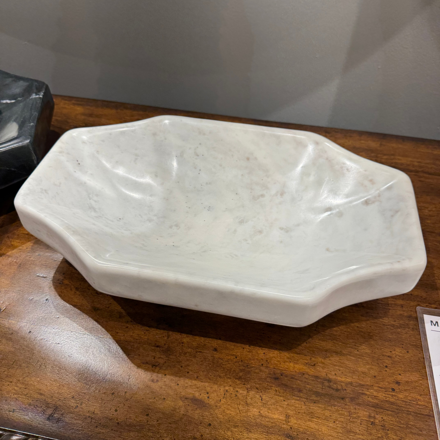 Merrit Bowl White Marble