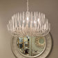 Milano Chandelier Brushed White