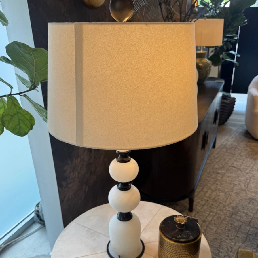 Minaret Table Lamp Alabaster