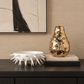 Kiwano Vase Brass