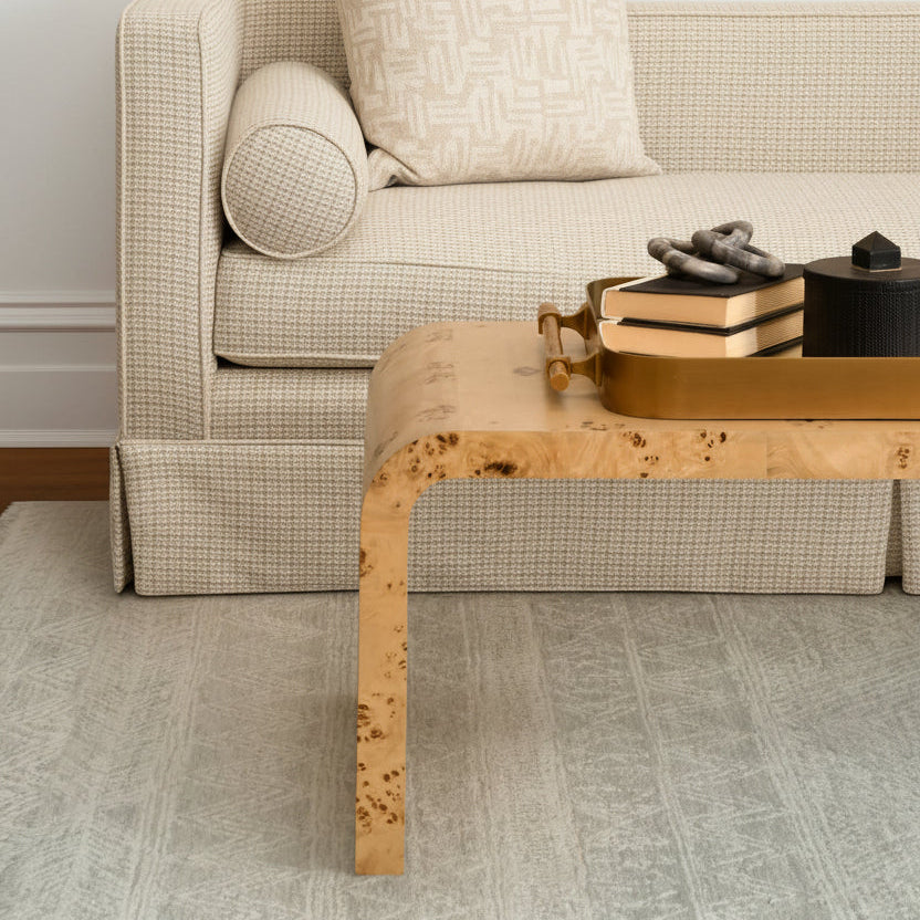 Newbury Coffee Table Burl Wood