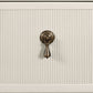 Novalie Two Drawer Side Table Antique White