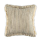 Nest frayed Pillow Natural