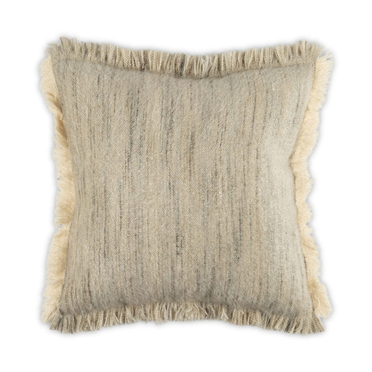 Nest frayed Pillow Natural