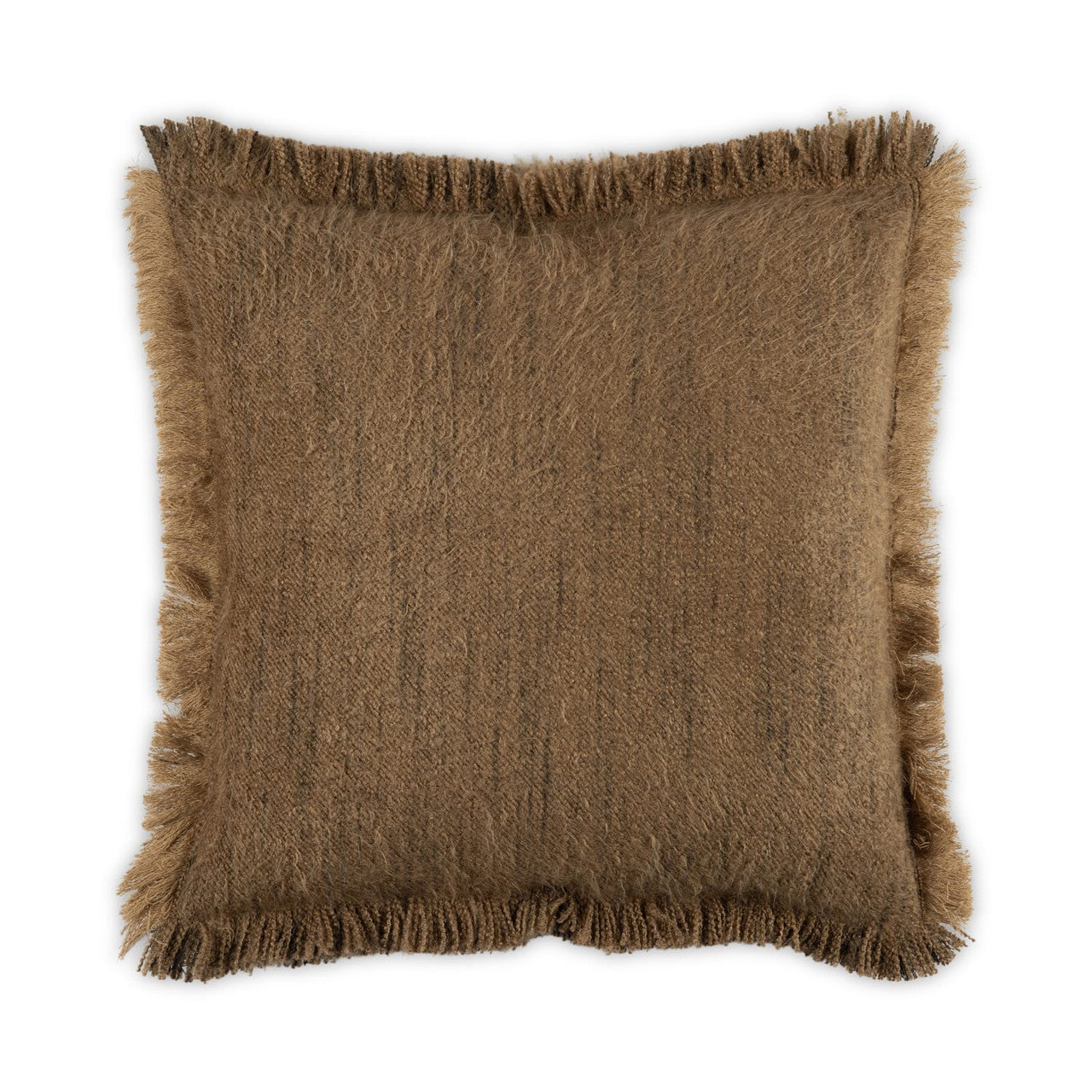 Nest Frayed Pillow Copper
