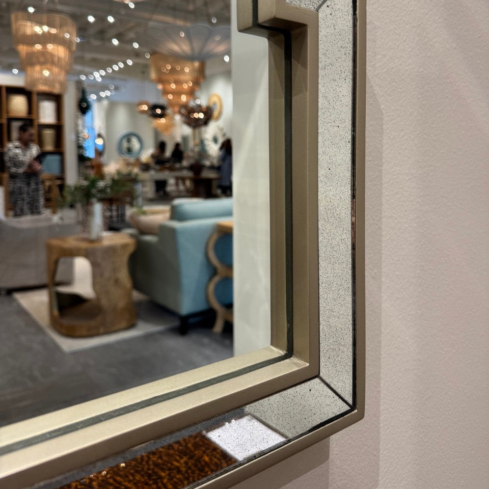 Norma Mirror Antiqued Mirror