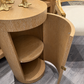 Harlan Side Cabinet Almond