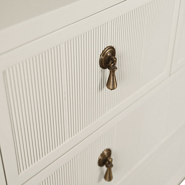 Pascal Four Drawer Chest Antique White