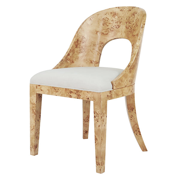 Rafferty Chair Burl Wood