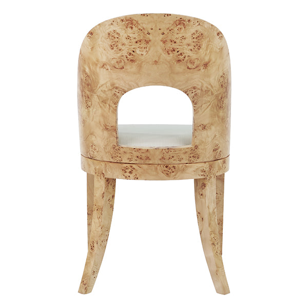 Rafferty Chair Burl Wood