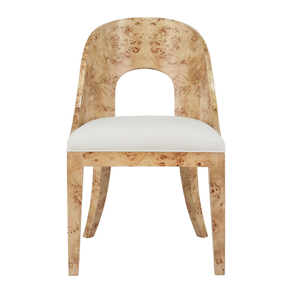Rafferty Chair Burl Wood