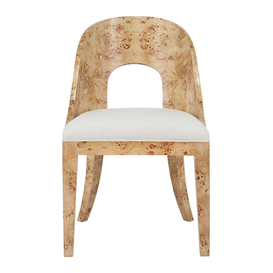 Rafferty Chair Burl Wood