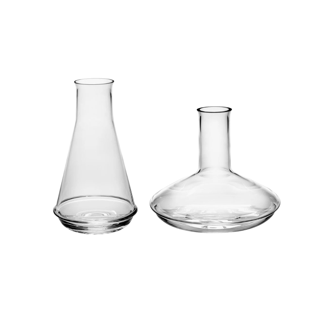 Dune Carafe and Dune Wine Decanter Set of 2