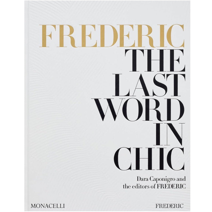 Book cover of 'The Last Word in Chic' by Frederic on a white background