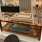 Brindley Coffee Table Natural Banana Bark