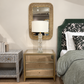 Mia Double Nightstand Palladian Silver Oak