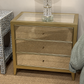 Mia Double Nightstand Palladian Silver Oak