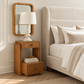 Warren 2 Drawer Side Table Oak