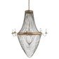 Lucien Chandelier French Gold Leaf