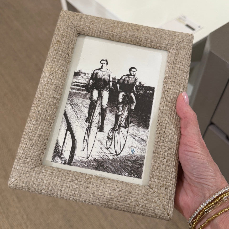 Belem Frame Ash Raffia