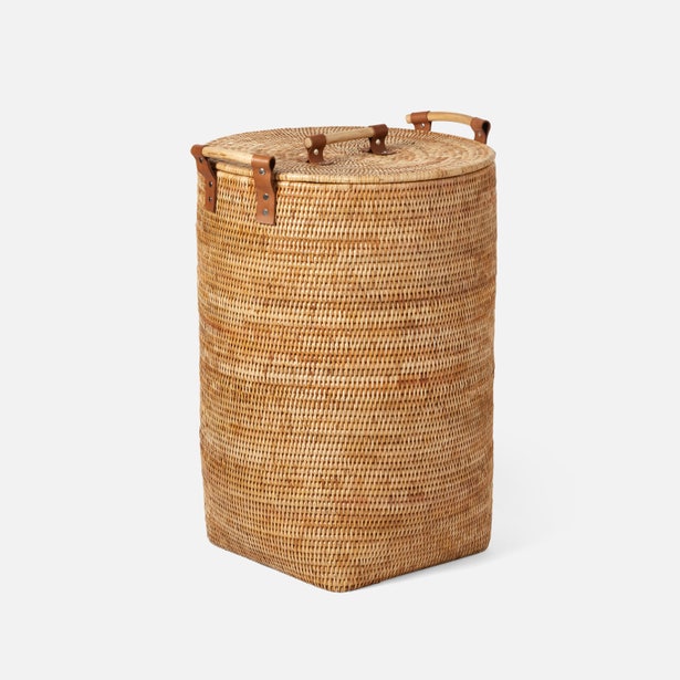 Antalya Basket Natural Rattan