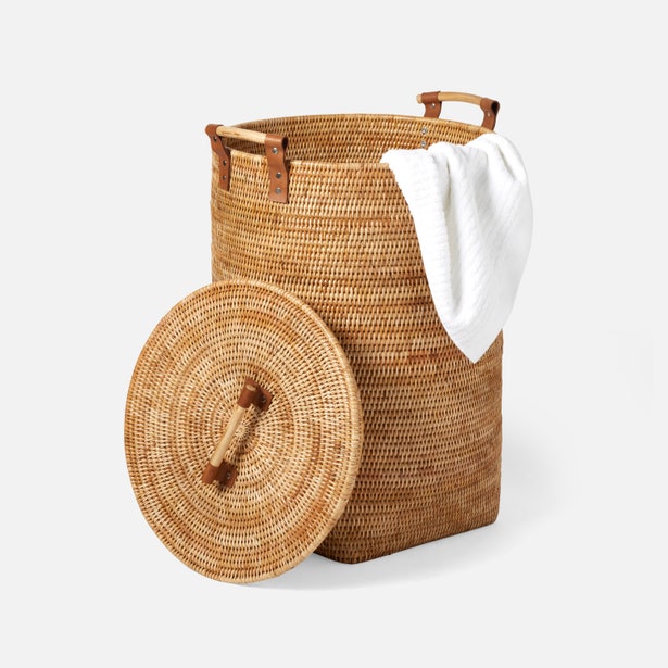 Antalya Basket Natural Rattan