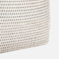 Antalya Basket White Rattan