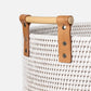 Antalya Basket White Rattan