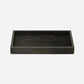 Arles Tray Umber Faux Horn