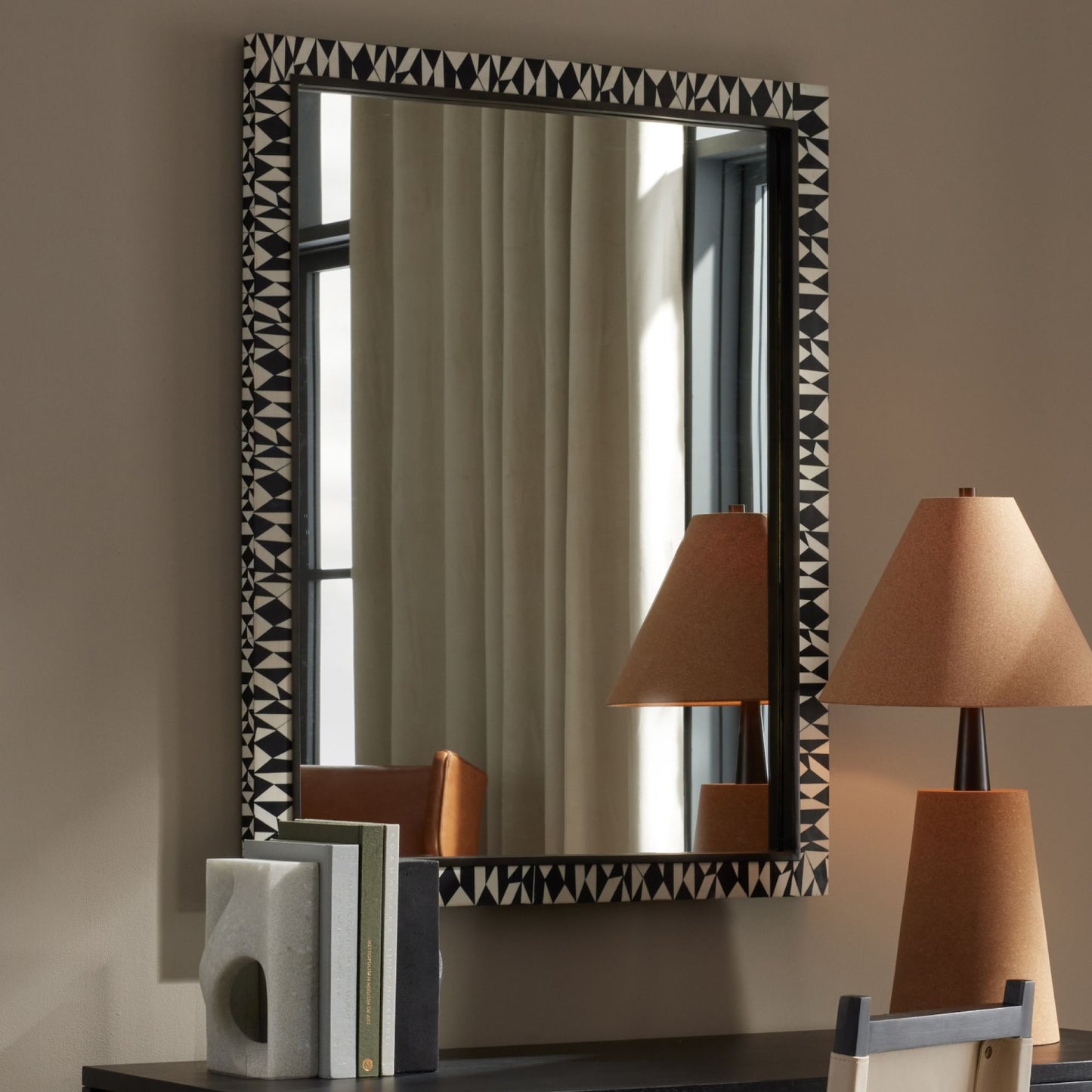 arteriors aghassi mirror lifestyle