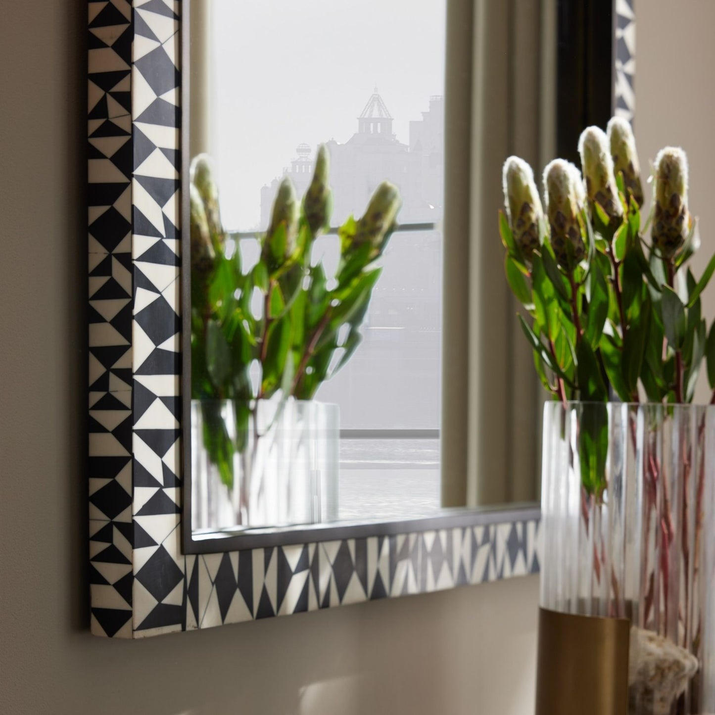 arteriors aghassi mirror styled