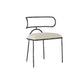 arteriors aisha dining chair angle