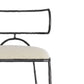 arteriors aisha dining chair front