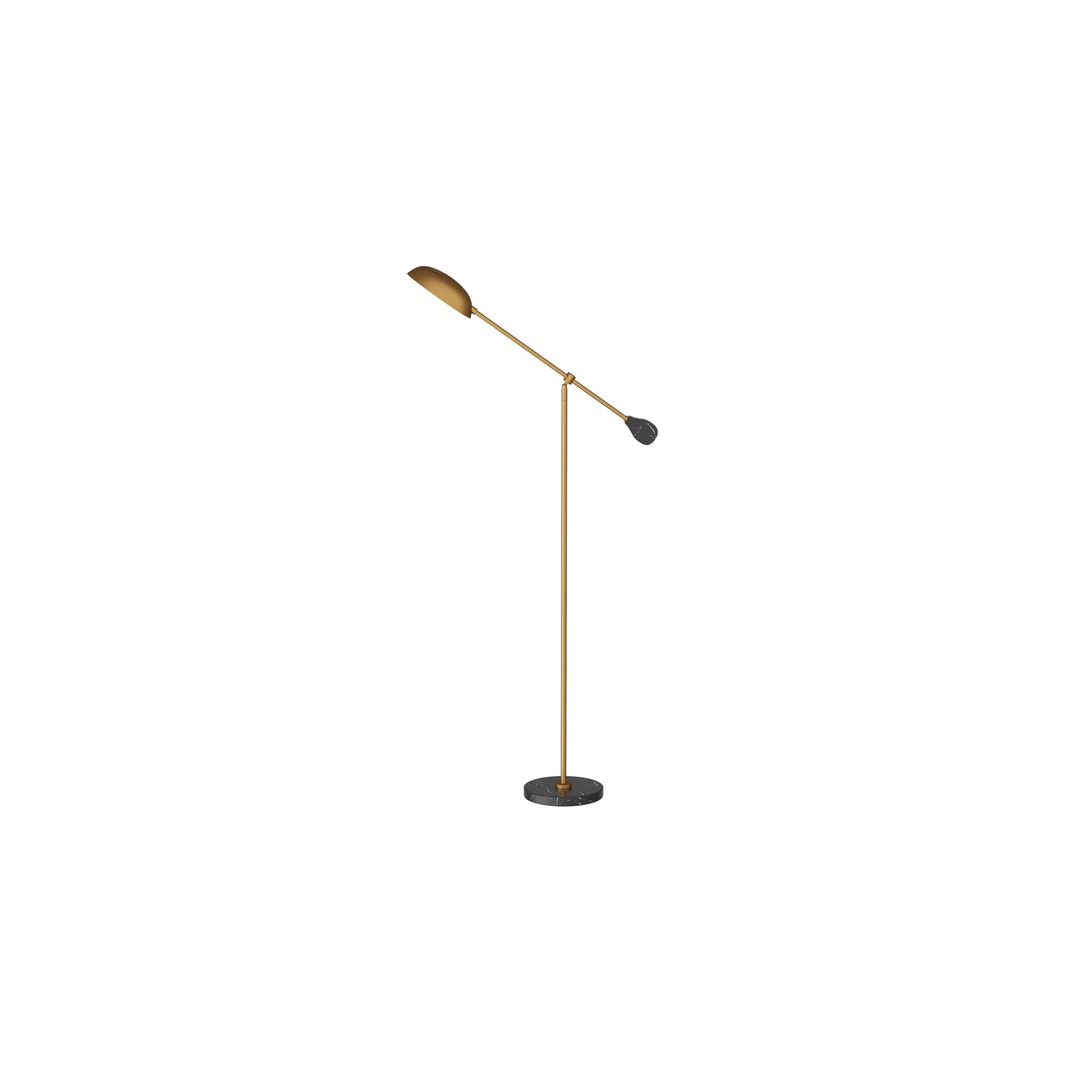 arteriors alaric floor lamp angle