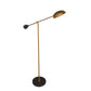 arteriors alaric floor lamp brass