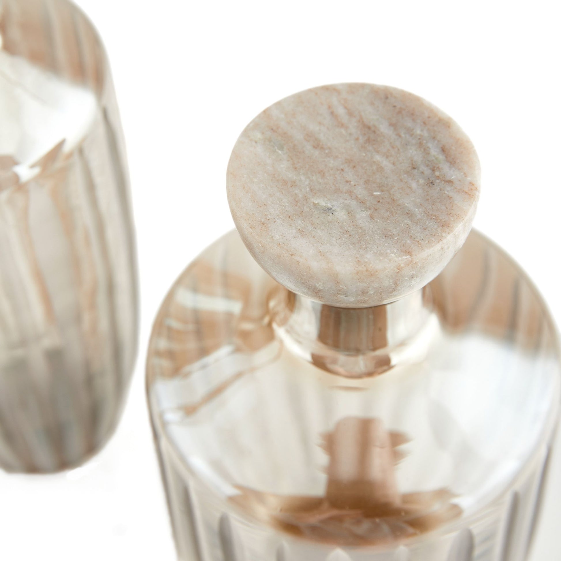 arteriors arielle decanters marble