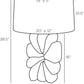 arteriors ashley lamp diagram