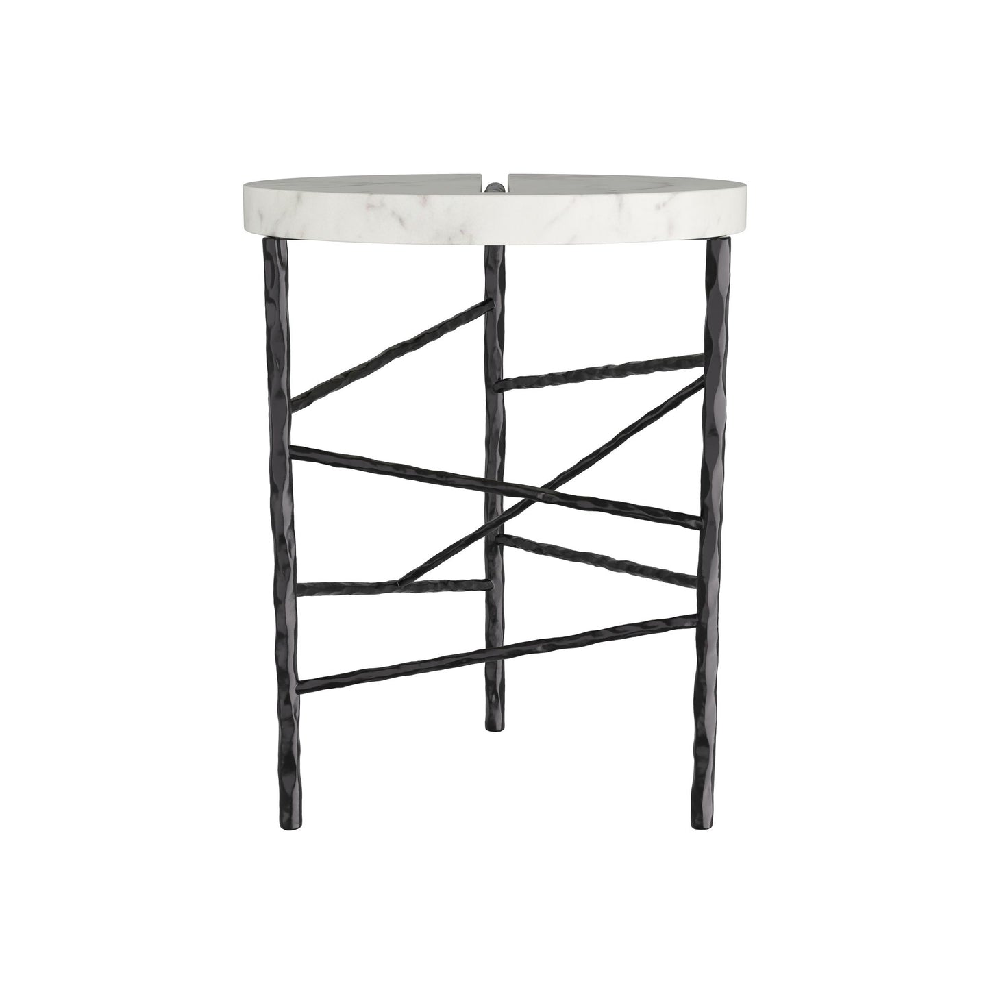 arteriors atlas end table back