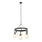 arteriors bailey chandelier front