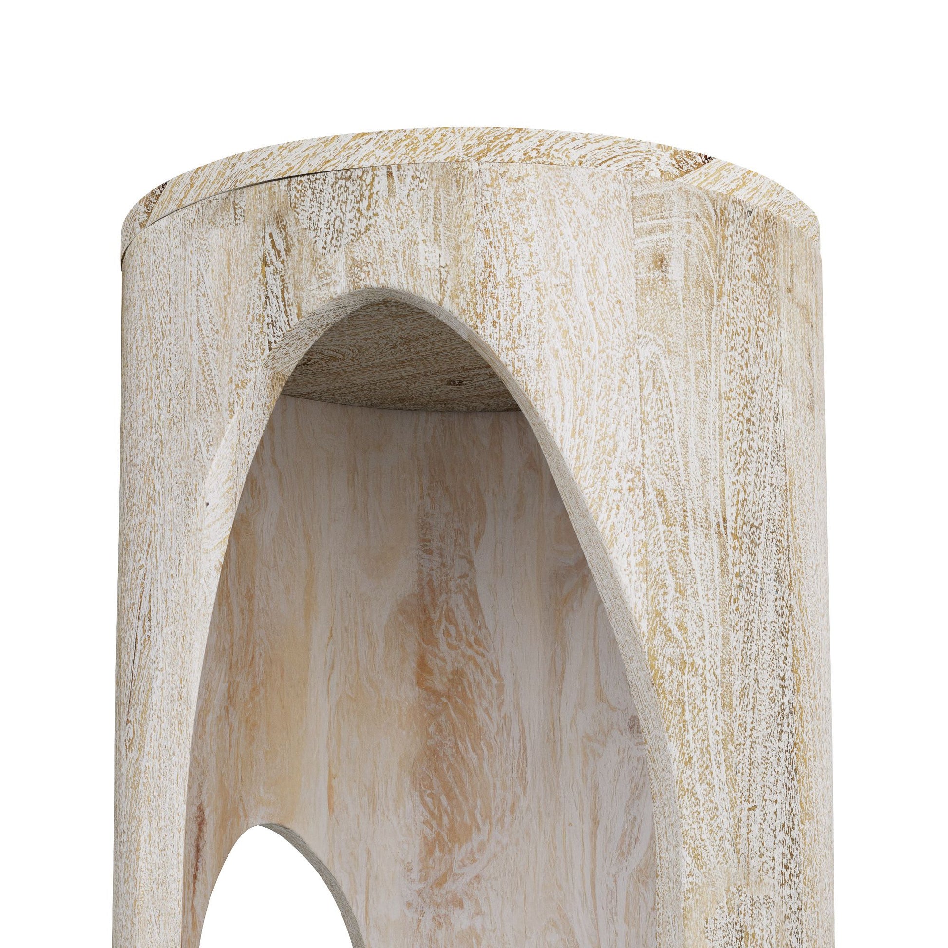 arteriors berlof end table detail