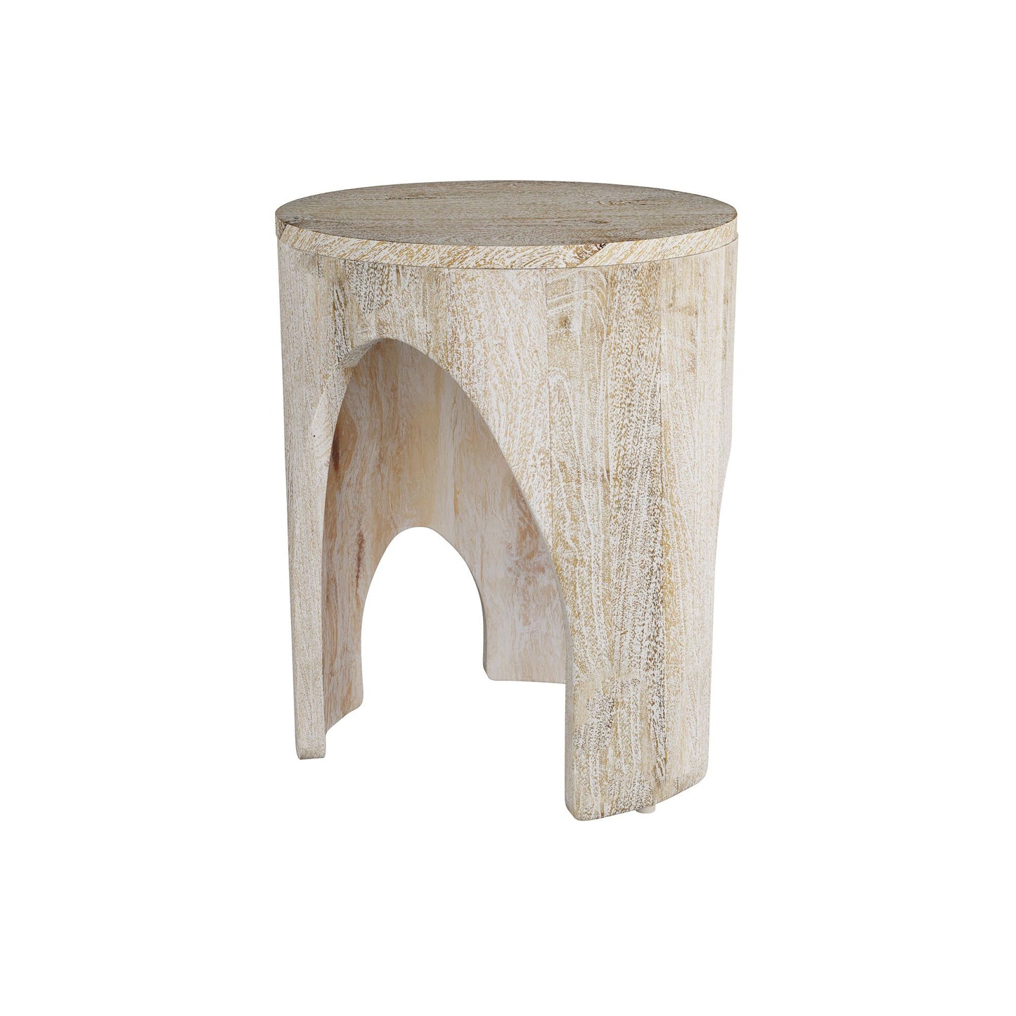 arteriors berlof end table side